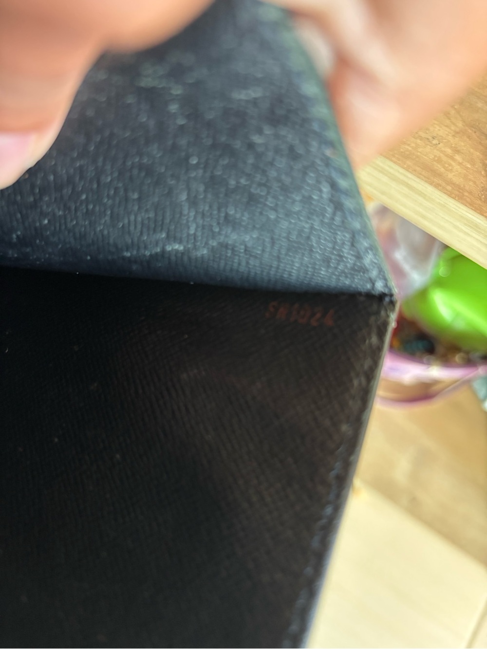 Authentic Louis Vuitton black epi  leather tote - Picture 9 of 9